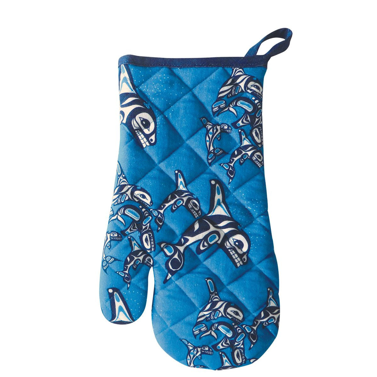 Oven Mitt - Printed Cotton, Formline, Various Designs