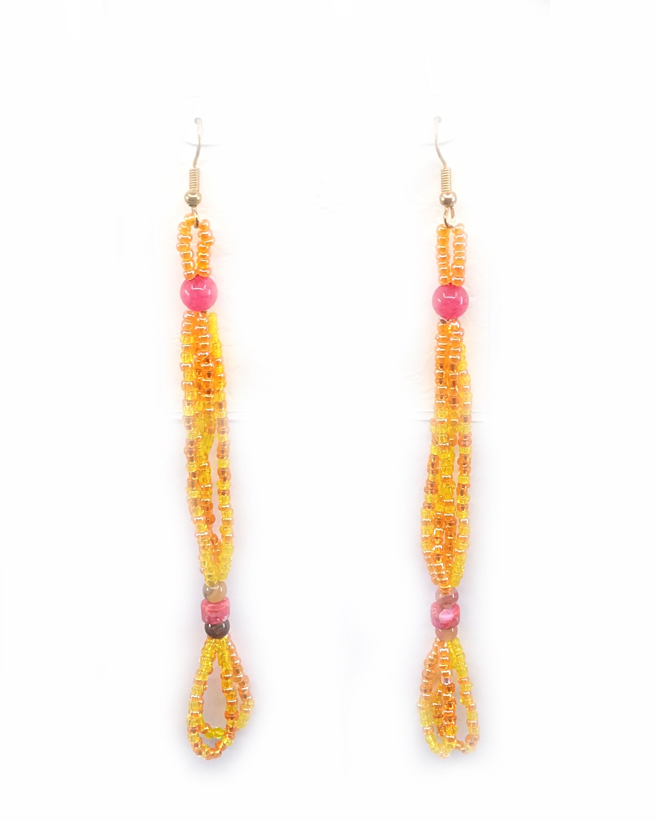Earrings- Kenkekun, Beads, Small, Various Designs & Colors