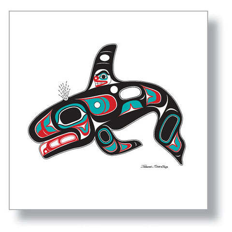 Giclee Art Print- Shotridge, Killerwhale, Limited Edition, Handsigned, Various Sizes