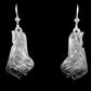 Earrings- L. Chilton, Silver, Killer Whale