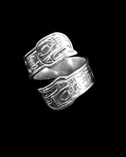 Ring- L. Chilton, Silver, Wrap, Single Animal, Various Designs