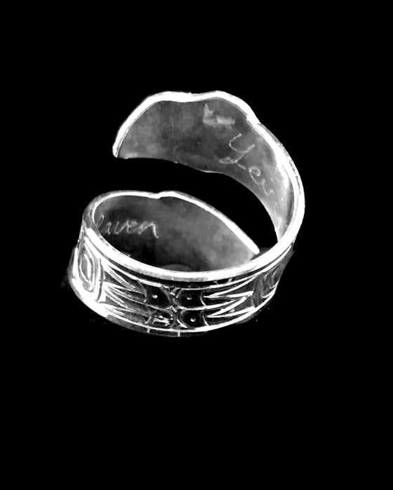 Ring- L. Chilton, Silver, Wrap, Single Animal, Various Designs