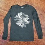 Shirt- Trickster Co. Eagle Raven Tessellation, Long Sleeve, Various Sizes