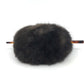 Hair Accessory- M. Gho, Various Fur, Oval w Stick