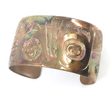 Bracelet- N. Galanin, Copper, Various Design, 1.5"