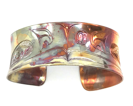 Bracelet- N. Galanin, Heat-Treated Copper, Various Designs/Size