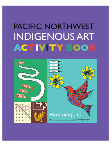 Coloring Book- Pacific Northwest Indigenous Art Activity Book