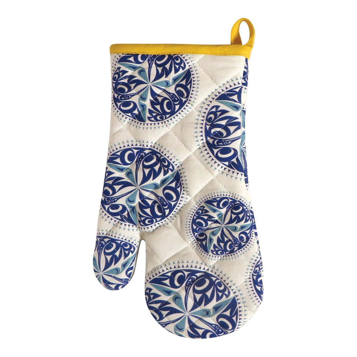 Oven Mitt - Printed Cotton, Formline, Various Designs