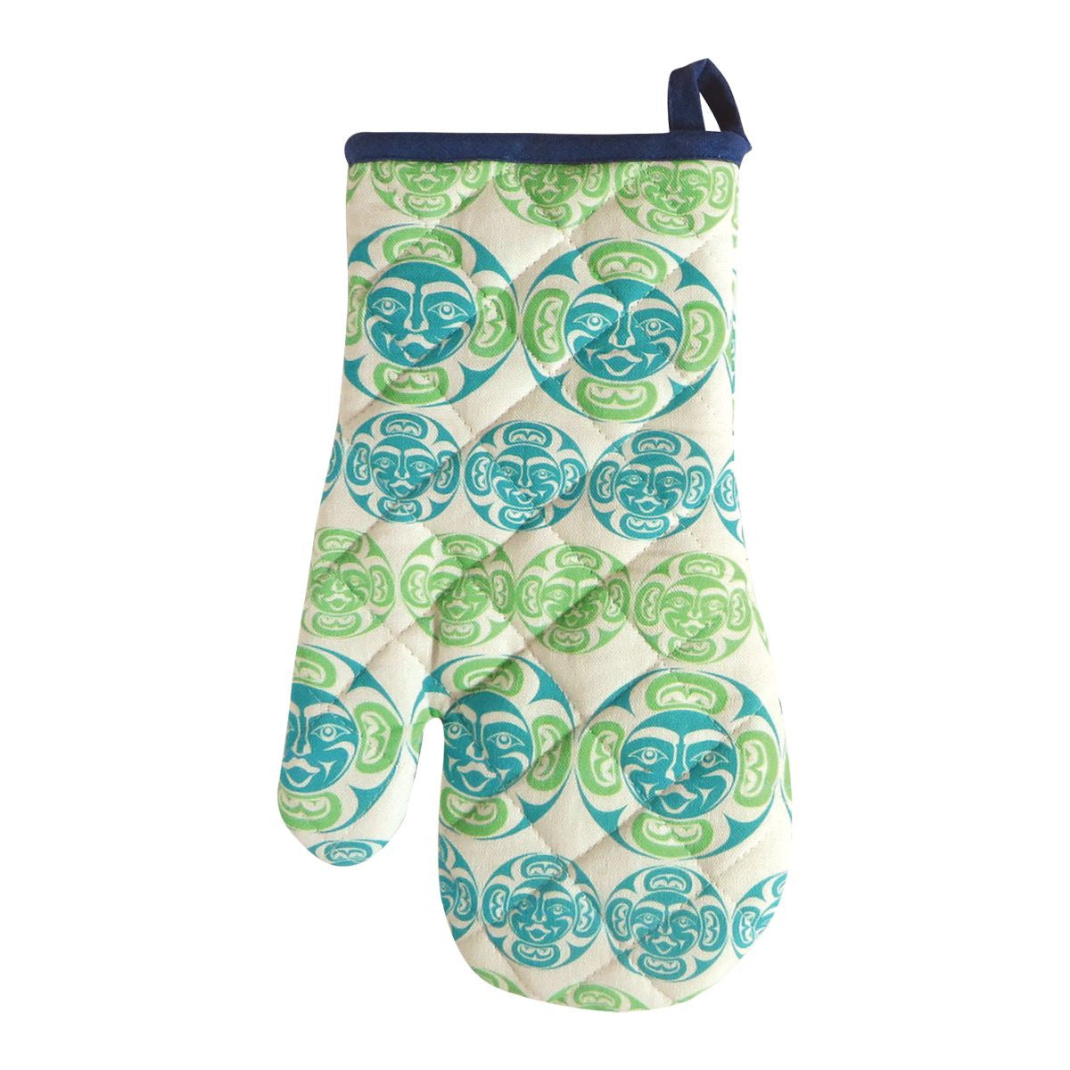 Oven Mitt - Printed Cotton, Formline, Various Designs