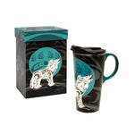 Perfect Mug - Ceramic, Howling Wolf