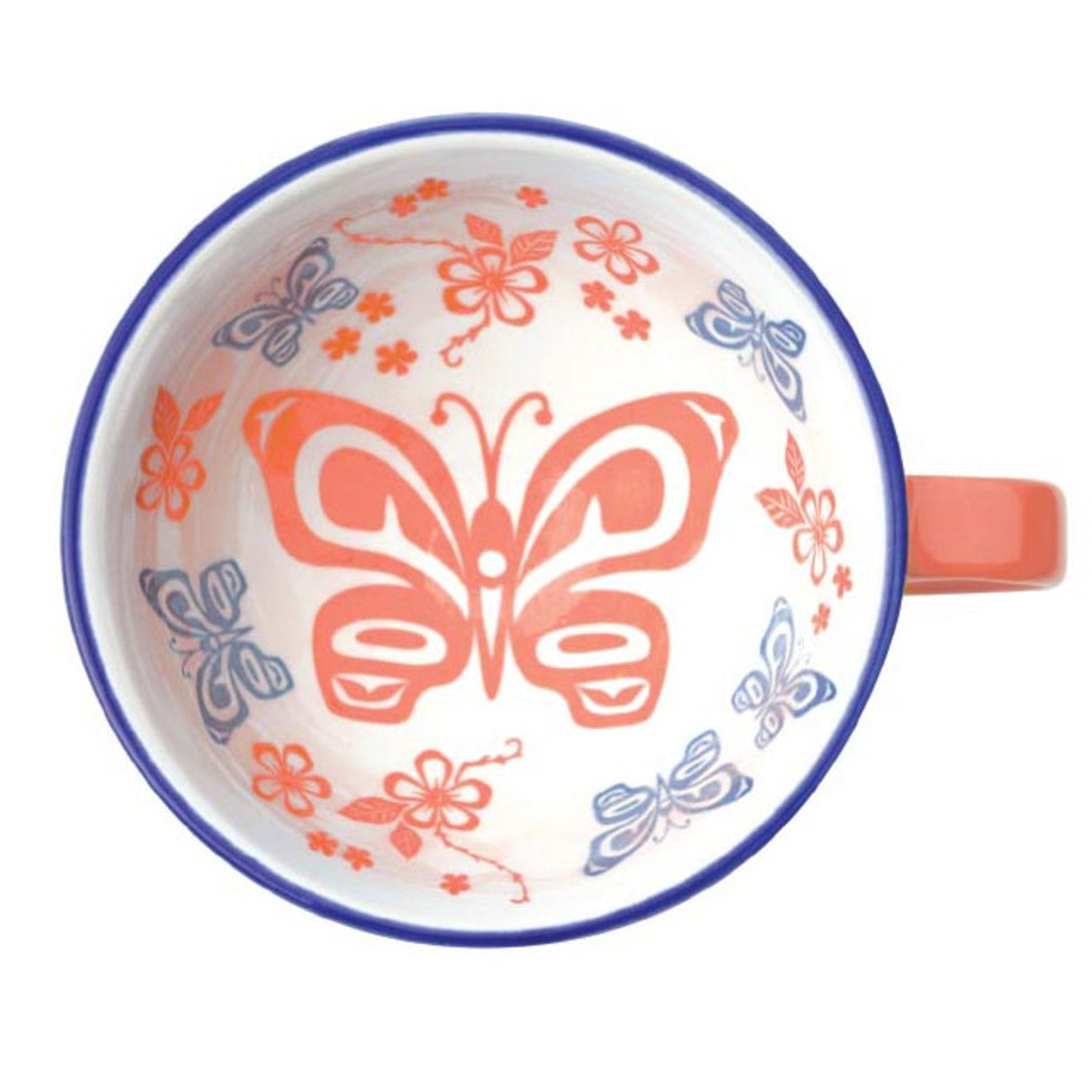 Teacup - Porcelain, Butterfly