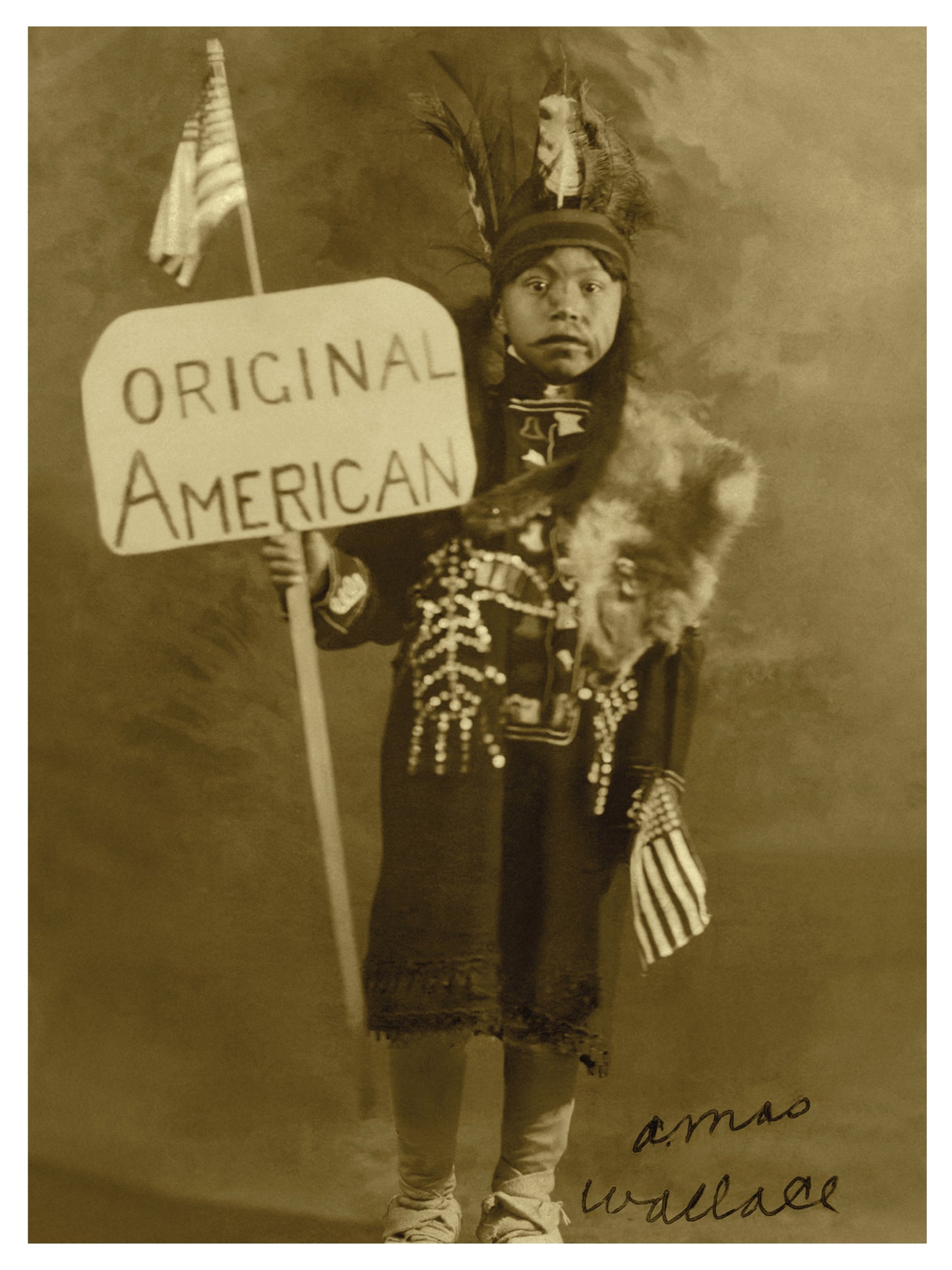 Poster- A. Wallace, Original American