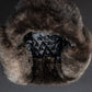 Fur Hat- Miller; Seal & Sea Otter Fur, Quilted Liner