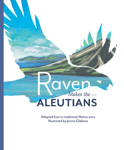 Baby Raven Reads "Raven Makes the Aleutians"