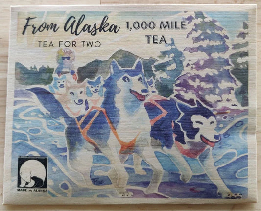 Wooden Envelope- 1,000 Mile Tea For Two