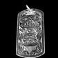 Pendant- T. Owens, Silver, Dogtag, Various
