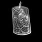 Pendant- T. Owens, Silver, Dogtag, Various