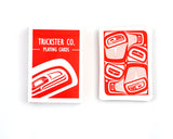 Playing Cards - Trickster; Formline, Red