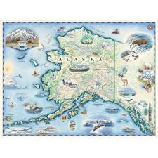 Map- Alaska State Map