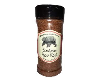 Seasoning- Barbecue Bear Rub, 6.25 oz, Talkeetna