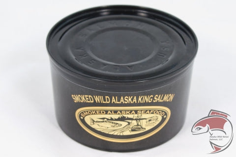 Salmon- Wild Kenai, King, Smoked, Canned, 6.5 Oz.