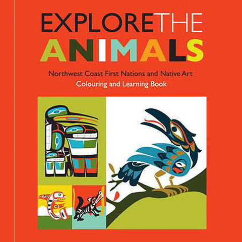 Coloring Book - "Explore the Animals"